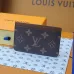 12Louis Vuitton Card Holder Mon Monogram Monogram Eclipse Canvas size:7×0.5×11cm #A53915