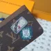 16Louis Vuitton Card Holder Mon Monogram Monogram Eclipse Canvas size:7×0.5×11cm #A53915