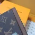 17Louis Vuitton Card Holder Mon Monogram Monogram Eclipse Canvas size:7×0.5×11cm #A53915