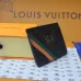 10Louis Vuitton Card Holder Mon Monogram Monogram Eclipse Canvas size:7×0.5×11cm #A53915