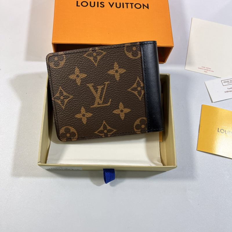 Louis Vuitton Louis Vuitton Monogram Macassar Canvas Compact Tri-fold