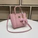 New handbag MCM  good quality mini pink Lovely bag  #A22917