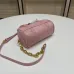 New handbag MCM  good quality small pillow  pink Lovely bag  #A22918