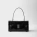 10Dark Brown Medium leather handbag #A51644