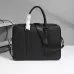 1Prada Hammered leather satchel - Black - Men size:38×29×6cm #A53544