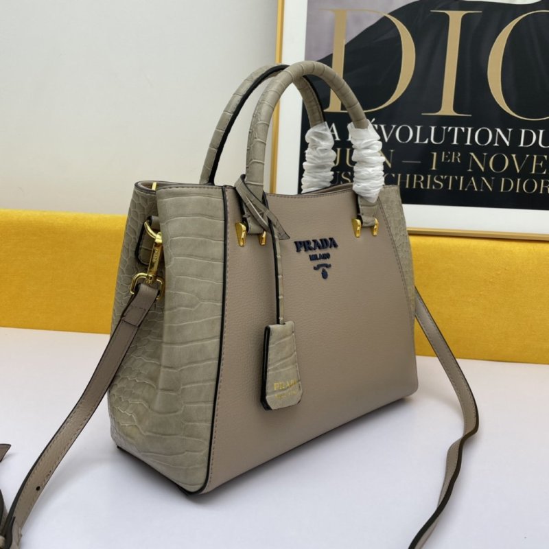 Buy Cheap Prada Handbags calfskin leather bags #99907093 from