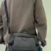 11Coffee Prada Brique Saffiano leather bag size:28×17.5×10cm #A53543