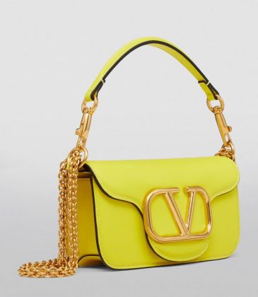 Valentino GARAVANI Leather Locó Top-Handle Bag #A30128