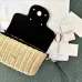 5Valentino Loco VLOGO Flap Straw Shoulder Bag size:21×10×6cm #A53898
