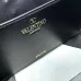 7Valentino Loco VLOGO Flap Straw Shoulder Bag size:21×10×6cm #A53898