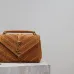16YSL Saint Laurent College Medium Studded Suede Crossbody size:24×17×6cm #A53740