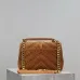 5YSL Saint Laurent College Medium Studded Suede Crossbody size:24×17×6cm #A53740