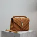 1YSL Saint Laurent College Medium Studded Suede Crossbody size:24×17×6cm #A53740