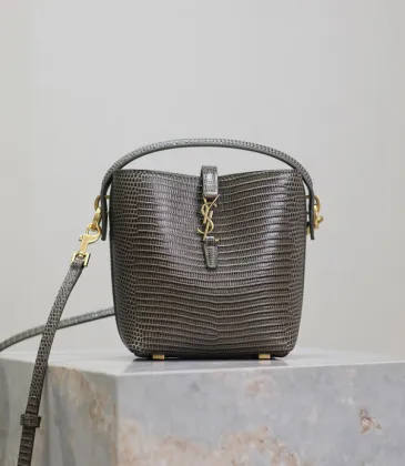 YSL Saint Laurent Le 37 Mini YSL Bucket Bag size:15×13×6cm #A53703