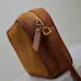8YSL Saint Laurent Lou suede camera bag brown size:23×16×6cm #A53741