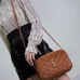 10YSL Saint Laurent Lou suede camera bag brown size:23×16×6cm #A53741