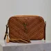 1YSL Saint Laurent Lou suede camera bag brown size:23×16×6cm #A53741