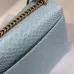 15YSL Sunset Crossbody Bag Crocodile Embossed Leather size:22×8×6cm #A53694