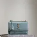 1YSL Sunset Crossbody Bag Crocodile Embossed Leather size:22×8×6cm #A53694