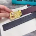 12BALLY AAA+ belts Luxury Leather Belts Smooth Buckle Designer Belt width:3.4cm #A54012