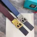 1BALLY AAA+ belts Luxury Leather Belts Smooth Buckle Designer Belt width:3.4cm #A54012