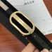 12BALLY AAA+ belts Luxury Leather Belts Smooth Buckle Designer Belt width:3.4cm #A54014
