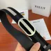 16BALLY AAA+ belts Luxury Leather Belts Smooth Buckle Designer Belt width:3.4cm #A54014