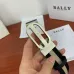 17BALLY AAA+ belts Luxury Leather Belts Smooth Buckle Designer Belt width:3.4cm #A54014
