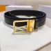 6BALLY AAA+ belts Luxury Leather Belts Smooth Buckle Designer Belt width:3.4cm #A54015