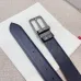 11BALLY AAA+ belts Luxury Leather Belts Smooth Buckle Designer Belt width:3.4cm #A54015