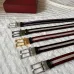 1BALLY AAA+ belts Luxury Leather Belts Smooth Buckle Designer Belt width:3.5cm #A54016