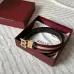 17BALLY AAA+ belts Luxury Leather Belts Smooth Buckle Designer Belt width:3.5cm #A54018