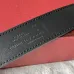 3BALLY AAA+ belts Luxury Leather Belts Smooth Buckle Designer Belt width:3.5cm #A54018