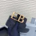1Good Quality Balenciaga Designer Belt Iconic BB Buckle #A46196