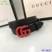 Gucci AAA+ Leather Belts W3cm #9129903