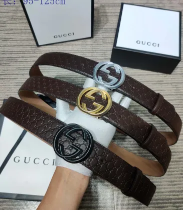 Gucci AAA+ Leather Belts W4cm #9129911