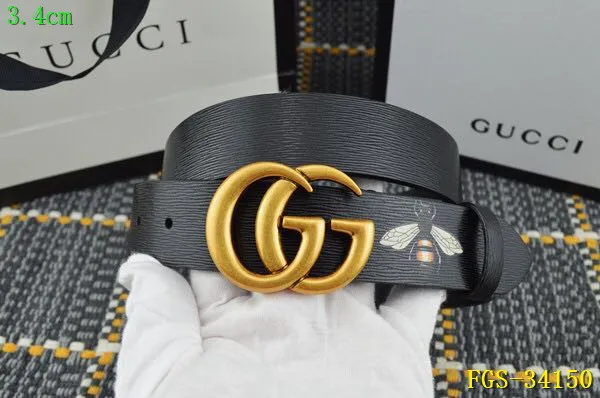 Men's Gucci AAA+ Leather Belts 3.5cm #9124217