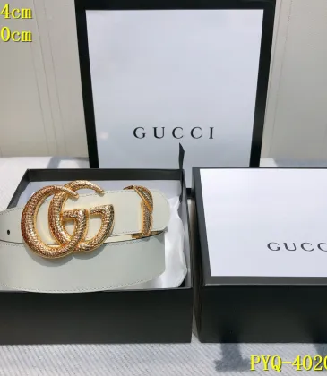 Men's Gucci AAA+ Leather Belts 4cm #9124270