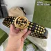 3Men's Gucci original Belts #A37965