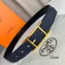 17HERMES AAA+ Belts Luxury Design Fashion Original leather  Genuine packaging width:3.2cm #A53975