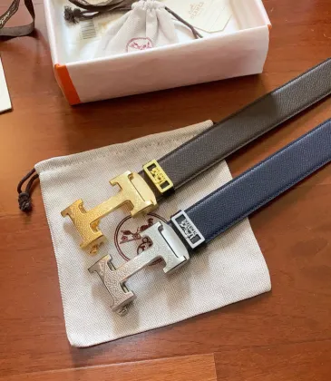 HERMES AAA+ Belts Luxury Design Fashion Original leather  Genuine packaging width:3.5cm #A53977
