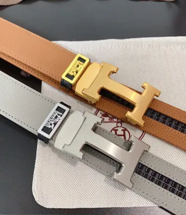 HERMES AAA+ Belts Luxury Design Fashion Original leather  Genuine packaging width:3.5cm #A53984