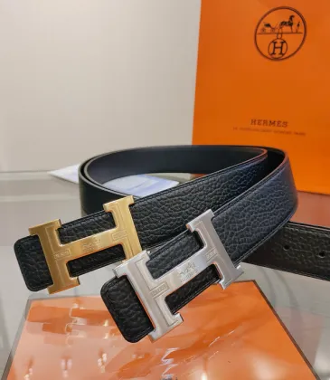 HERMES AAA+ Belts Luxury Design Fashion Original leather  Genuine packaging width:3.8cm #A53978