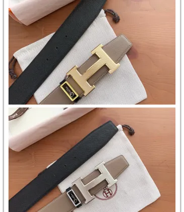 HERMES AAA+ Belts Luxury Design Fashion Original leather  Genuine packaging width:3.8cm #A53981
