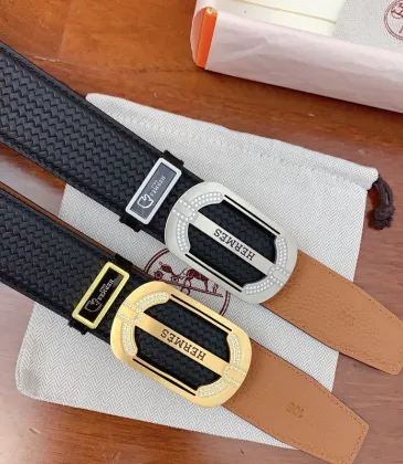 HERMES AAA+ Belts Luxury Design Fashion Original leather  Genuine packaging width:3.8cm #A53983