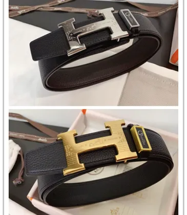HERMES AAA+ Belts Luxury Design Fashion Original leather  Genuine packaging width:3.8cm #A53986
