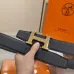 8HERMES AAA+ Belts Luxury Design Fashion Original leather  Genuine packaging width:3.8cm #A53993