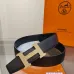 1HERMES AAA+ Belts Luxury Design Fashion Original leather  Genuine packaging width:3.8cm #A53993