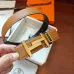 18HERMES AAA+ Belts Luxury Design Fashion Original leather  Genuine packaging width:3.8cm #A53995