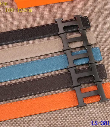 HERMES AAA+ Leather Belts W3.8cm #9129475